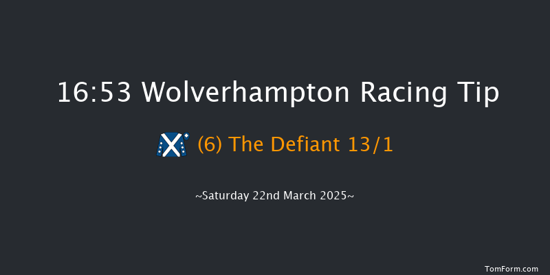 Wolverhampton  16:53 Handicap (Class 6) 5f Tue 18th Mar 2025