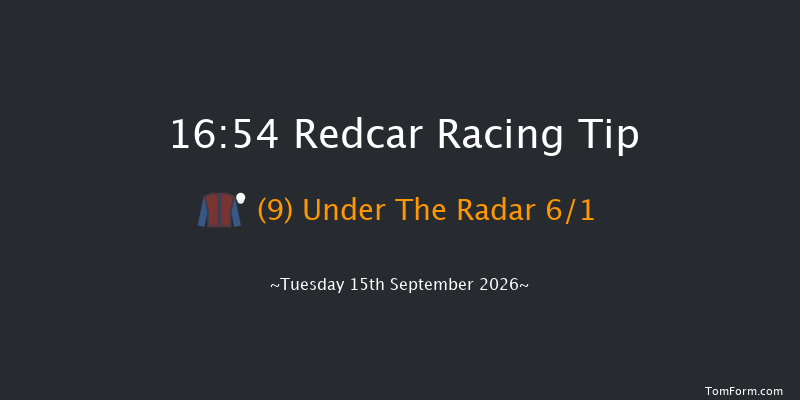 Redcar 16-54 (Class 6) 5f Wed 9th Sep 2026