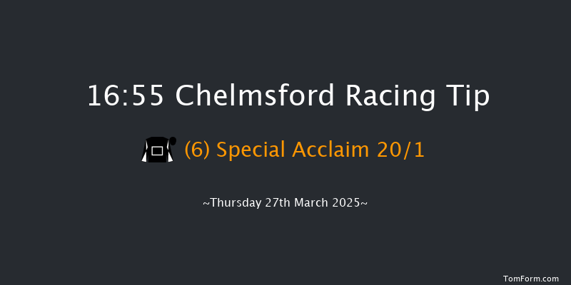 Chelmsford  16:55 Maiden (Class 5) 6f Thu 13th Mar 2025