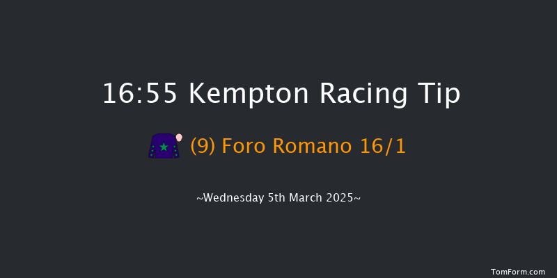 Kempton  16:55 Handicap (Class 5) 6f Wed 26th Feb 2025