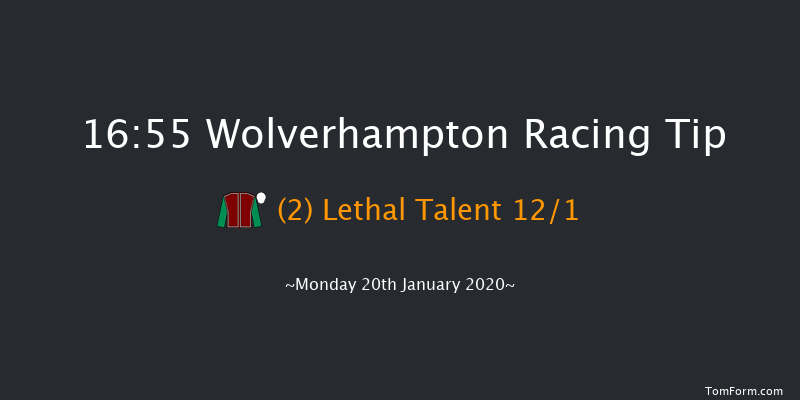 Wolverhampton 16:55 Handicap (Class 4) 7f Sun 19th Jan 2020