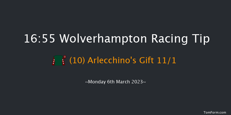 Wolverhampton 16:55 Handicap (Class 6) 6f Sat 4th Mar 2023