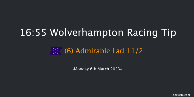 Wolverhampton 16:55 Handicap (Class 6) 6f Sat 4th Mar 2023