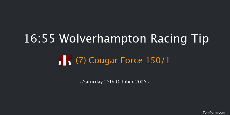Wolverhampton 16-55 (Class 5) 8f Mon 20th Oct 2025