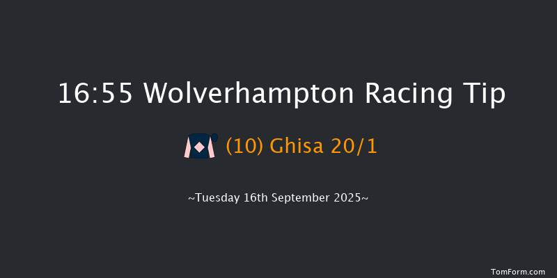 Wolverhampton 16-55 (Class 5) 6f Sat 6th Sep 2025