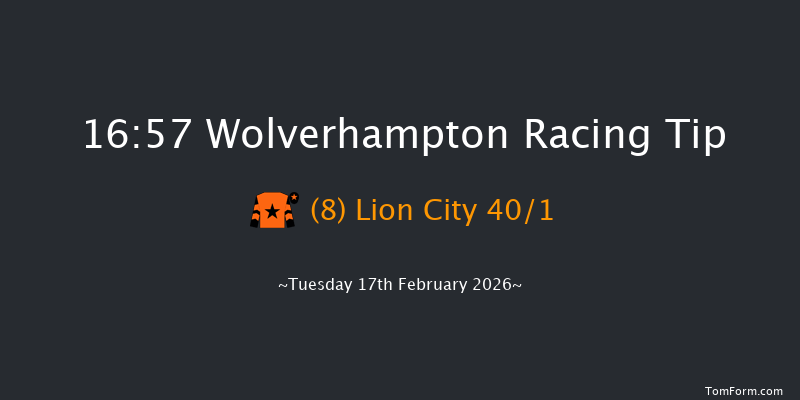 Wolverhampton 16-57 (Class 6) 13f Mon 16th Feb 2026