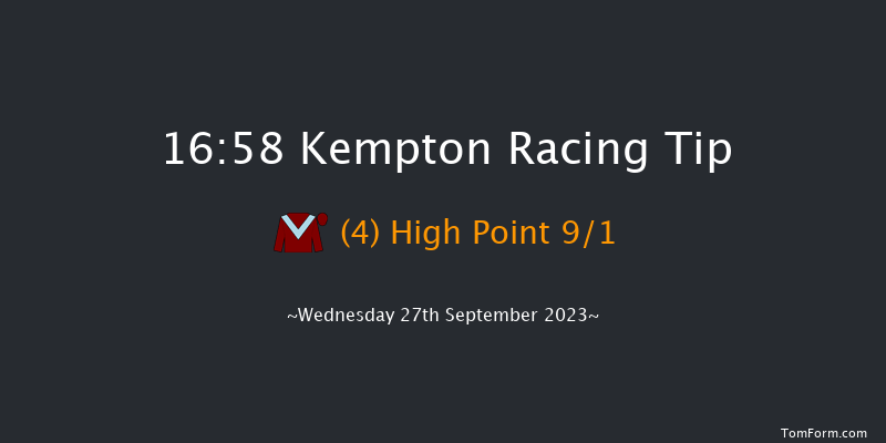 Kempton 16:58 Stakes (Class 5) 8f Fri 22nd Sep 2023