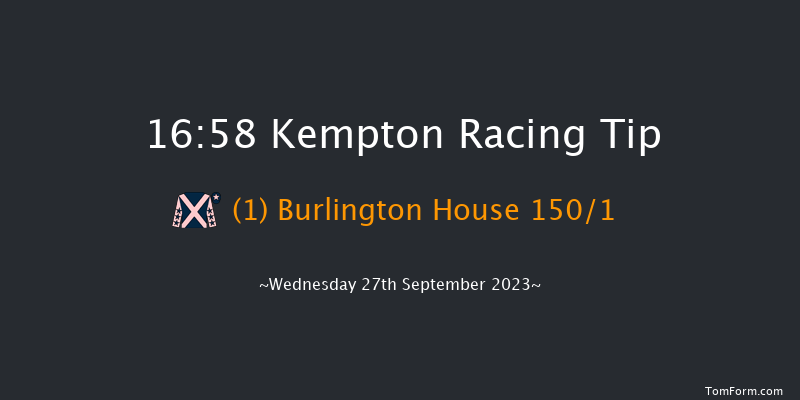 Kempton 16:58 Stakes (Class 5) 8f Fri 22nd Sep 2023