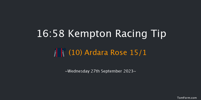Kempton 16:58 Stakes (Class 5) 8f Fri 22nd Sep 2023