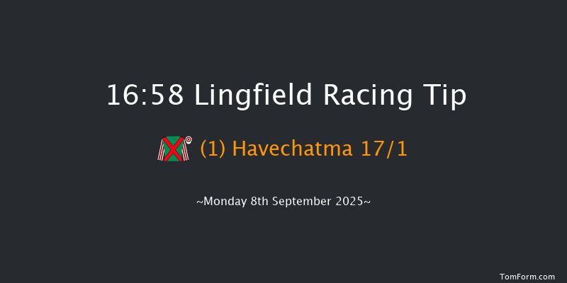 Lingfield 16-58 (Class 6) 6f Thu 4th Sep 2025