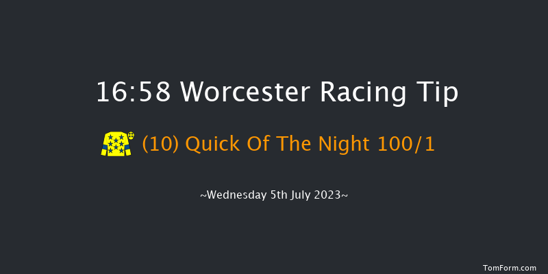 Worcester 16:58 Maiden Hurdle (Class 4) 16f Wed 28th Jun 2023