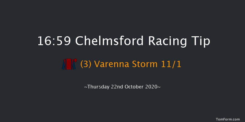 tote Placepot Your First Bet Nursery Chelmsford 16:59 Handicap (Class 6) 10f Thu 15th Oct 2020