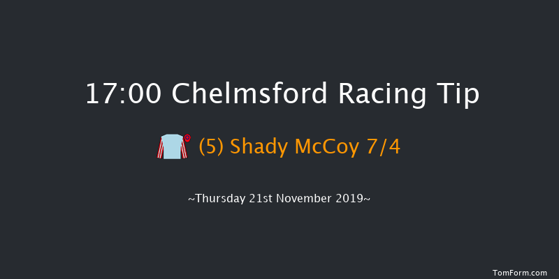 Chelmsford 17:00 Claimer (Class 6) 8f Tue 19th Nov 2019