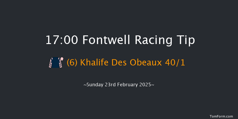 Fontwell  17:00 NH Flat Race (Class 5) 18f Sun 26th Jan 2025