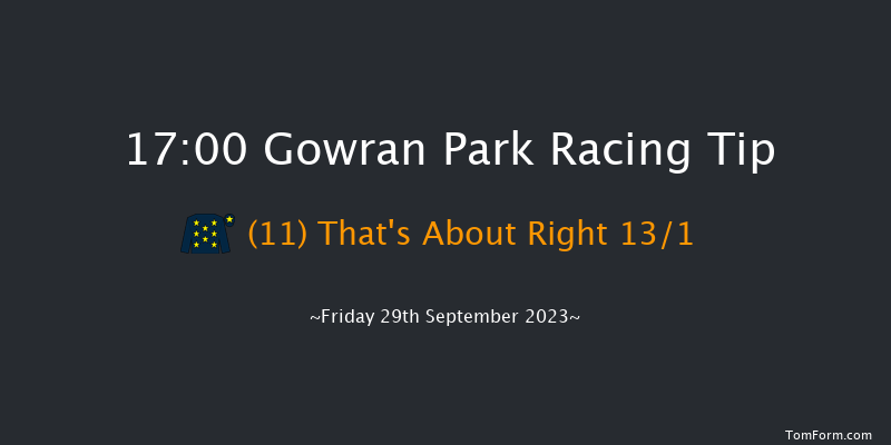 Gowran Park 17:00 Handicap Hurdle 20f Wed 6th Sep 2023