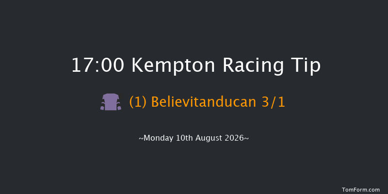Kempton 17-00 (Class 4) 15f Wed 5th Aug 2026