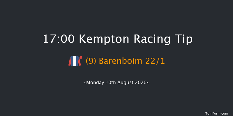 Kempton 17-00 (Class 4) 15f Wed 5th Aug 2026