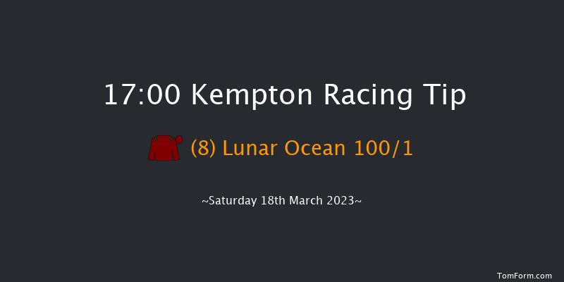Kempton 17:00 NH Flat Race (Class 5) 16f Wed 15th Mar 2023