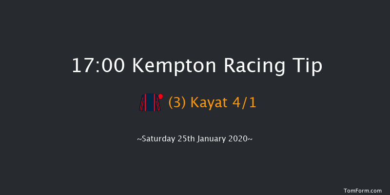 Kempton 17:00 Handicap (Class 5) 5f Wed 22nd Jan 2020