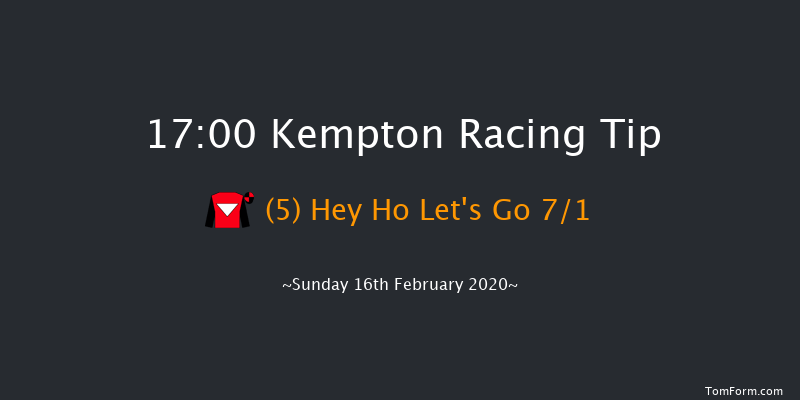 racingtv.com Handicap Kempton 17:00 Handicap (Class 6) 6f Wed 12th Feb 2020