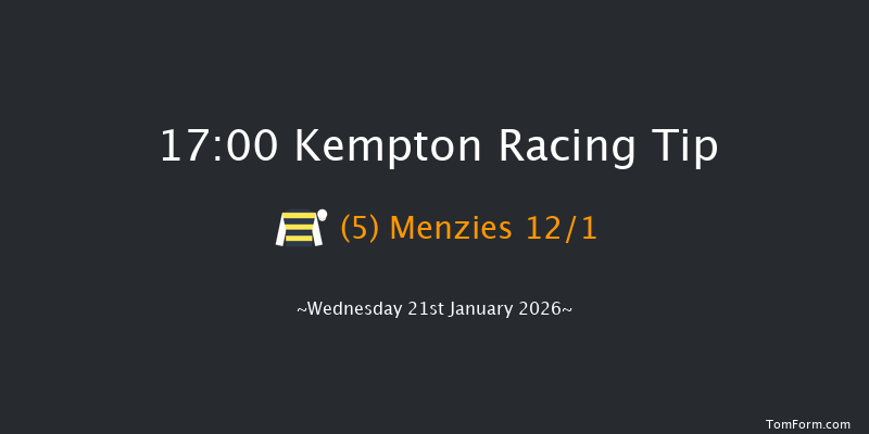 Kempton 17-00 (Class 4) 7f Mon 19th Jan 2026