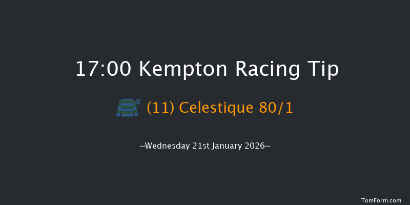 Kempton 17-00 (Class 4) 7f Mon 19th Jan 2026