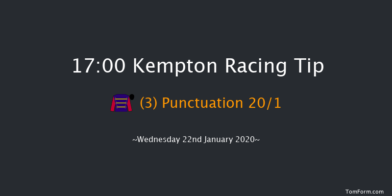 Kempton 17:00 Stakes (Class 5) 12f Mon 20th Jan 2020