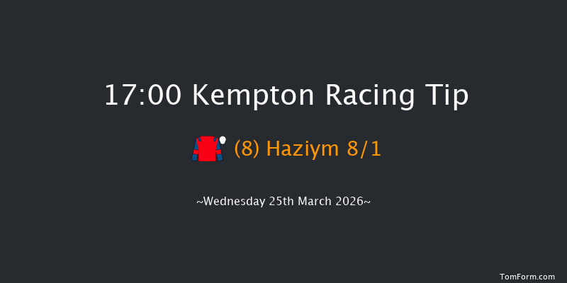 Kempton 17-00 (Class 6) 6f Mon 23rd Mar 2026