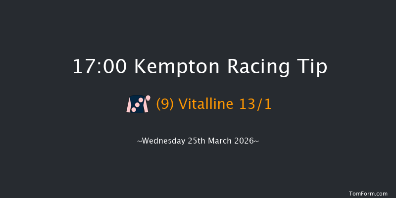 Kempton 17-00 (Class 6) 6f Mon 23rd Mar 2026