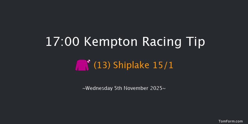 Kempton 17-00 (Class 4) 7f Mon 3rd Nov 2025