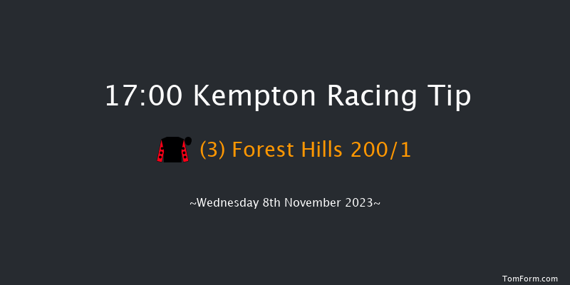 Kempton 17:00 Maiden (Class 5) 8f Mon 6th Nov 2023