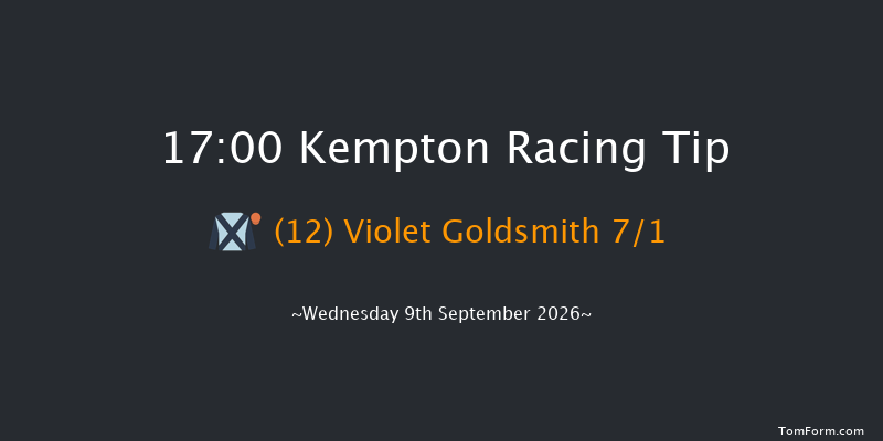 Kempton 17-00 (Class 6) 8f Sat 5th Sep 2026