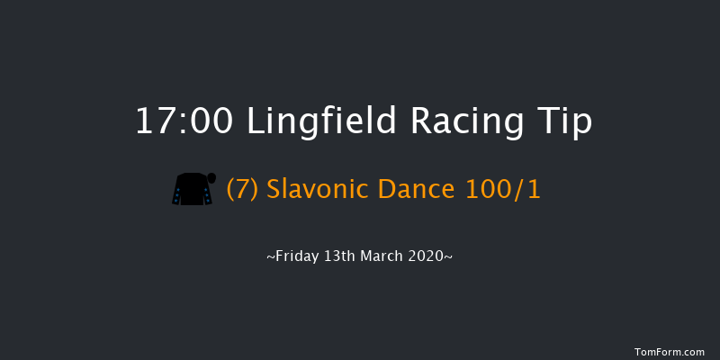 Ladbrokes 'Play 1-2-Free' On Football Novice Stakes (Plus 10) Lingfield 17:00 Stakes (Class 5) 12f Wed 11th Mar 2020