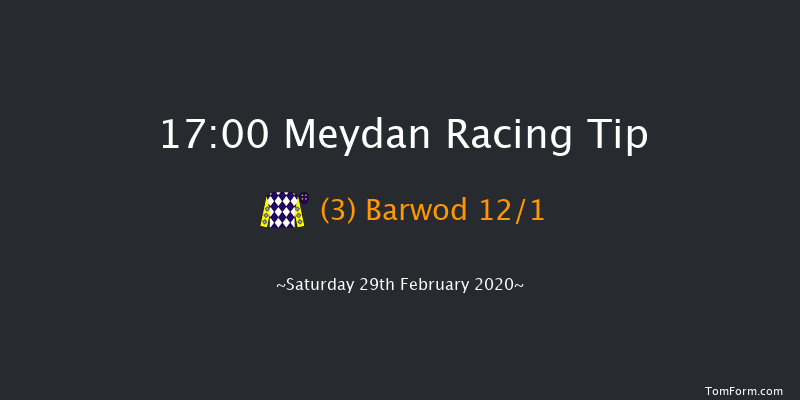 Riviera 2 Handicap - Turf Meydan 17:00 1m 4f 14 run Riviera 2 Handicap - Turf Thu 27th Feb 2020