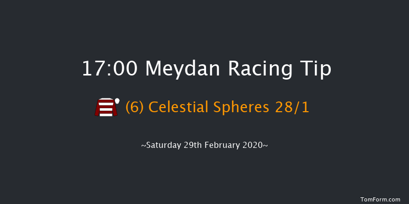 Riviera 2 Handicap - Turf Meydan 17:00 1m 4f 14 run Riviera 2 Handicap - Turf Thu 27th Feb 2020