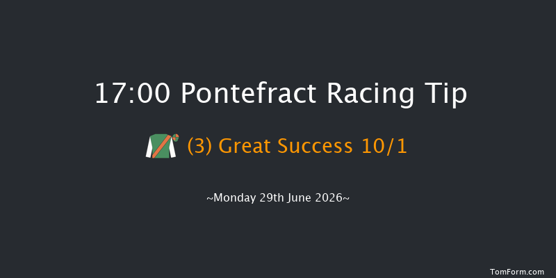 Pontefract 17-00 (Class 6) 6f Sun 21st Jun 2026