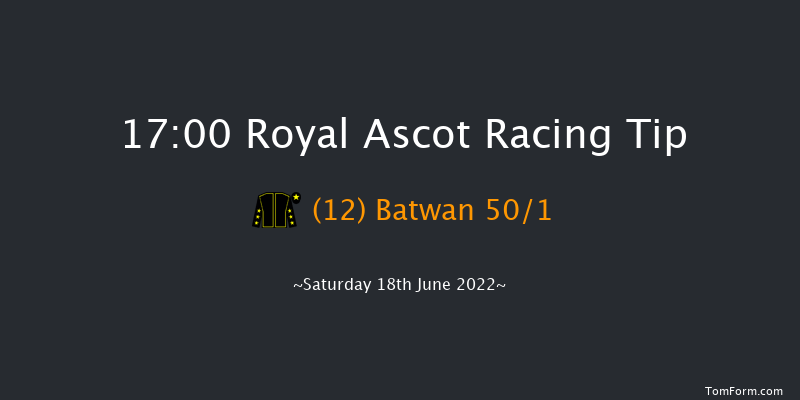 Royal Ascot 17:00 Handicap (Class 2) 6f Fri 17th Jun 2022