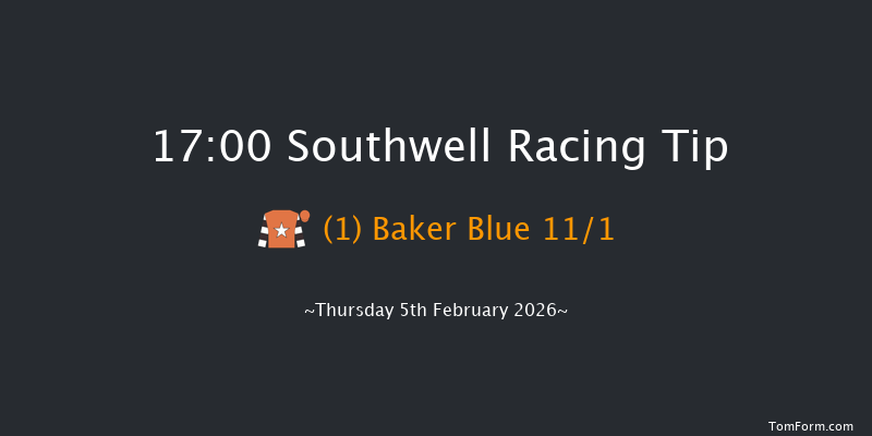 Southwell 17-00 (Class 4) 6f Mon 2nd Feb 2026