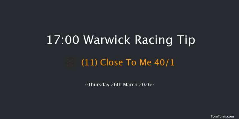 Warwick 17-00 (Class 5) 16f Sun 8th Mar 2026