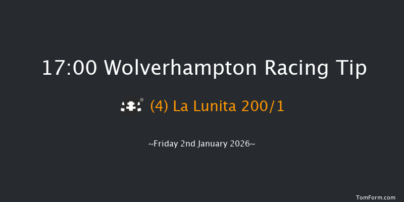 Wolverhampton 17-00 (Class 6) 5f Tue 30th Dec 2025