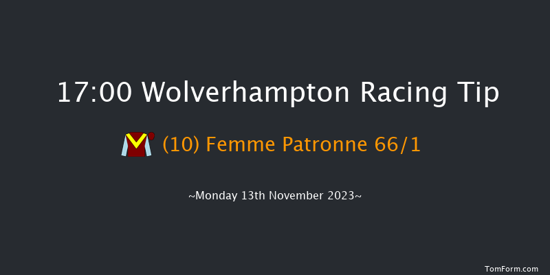 Wolverhampton 17:00 Stakes (Class 5) 9f Mon 6th Nov 2023