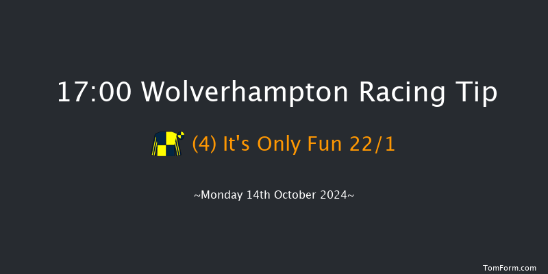 Wolverhampton  17:00 Stakes (Class 3) 5f Mon 7th Oct 2024