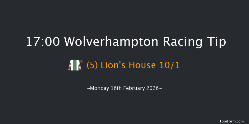 Wolverhampton 17-00 (Class 4) 5f Fri 13th Feb 2026