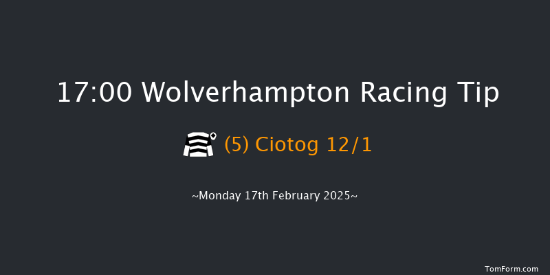 Wolverhampton  17:00 Handicap (Class 5) 9f Tue 11th Feb 2025