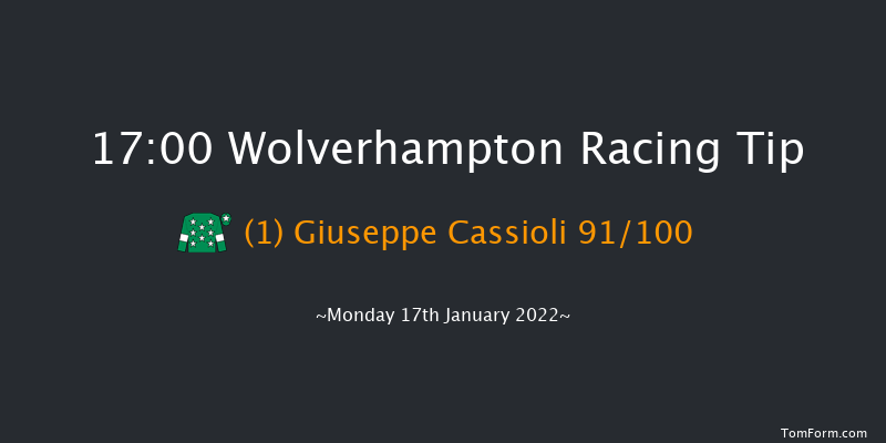 Wolverhampton 17:00 Claimer (Class 6) 7f Fri 14th Jan 2022