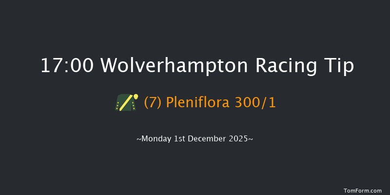 Wolverhampton 17-00 (Class 5) 12f Sat 29th Nov 2025