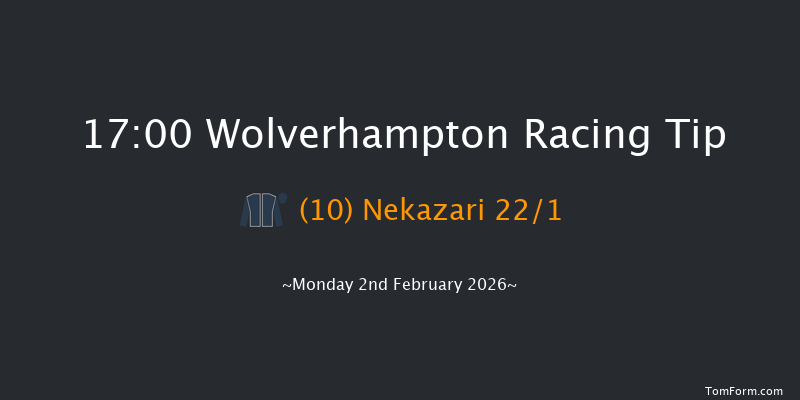 Wolverhampton 17-00 (Class 6) 12f Fri 30th Jan 2026