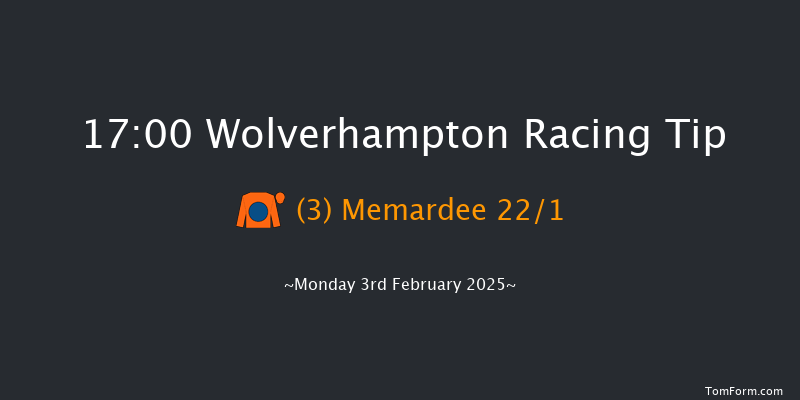 Wolverhampton  17:00 Handicap (Class 6) 7f Sat 1st Feb 2025