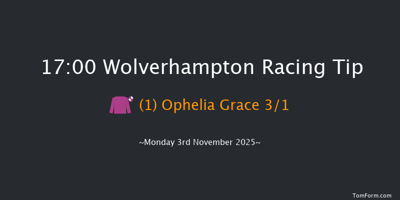 Wolverhampton 17-00 (Class 4) 5f Tue 28th Oct 2025