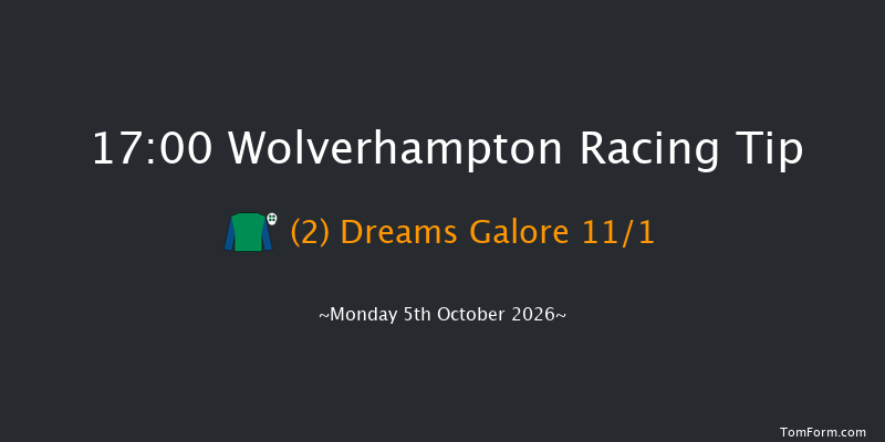 Wolverhampton 17-00 (Class 5) 5f Fri 2nd Oct 2026